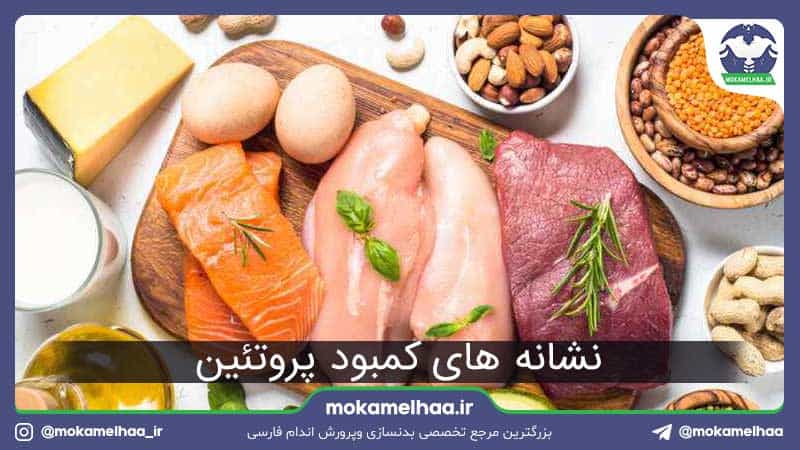 نشانه های کمبود پروتئین