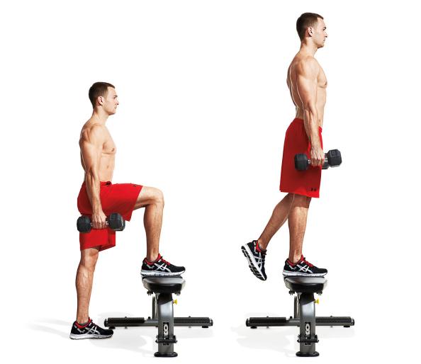 db stepup the 30 best legs exercises of all time