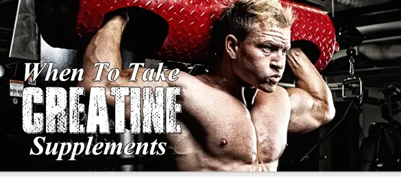 when to take creatine supplements header