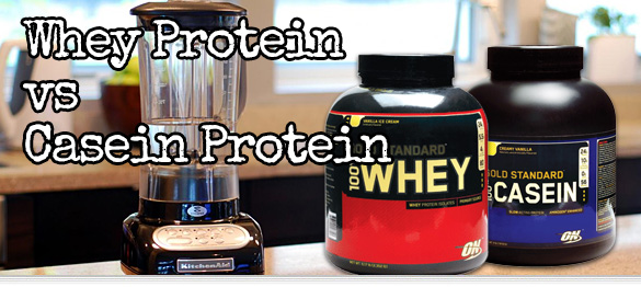 whey protein vs casein protein header