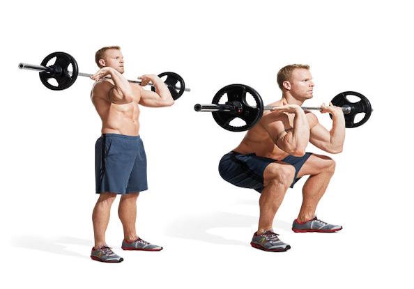front squat the 30 best legs exercises of all time