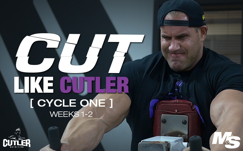 برنامه تمرینی کارامد Cut Like Cutler Trainer (هفته ۱-۲)