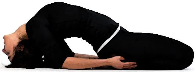 Supta Vajrasana Sleeping Thunderbolt pose