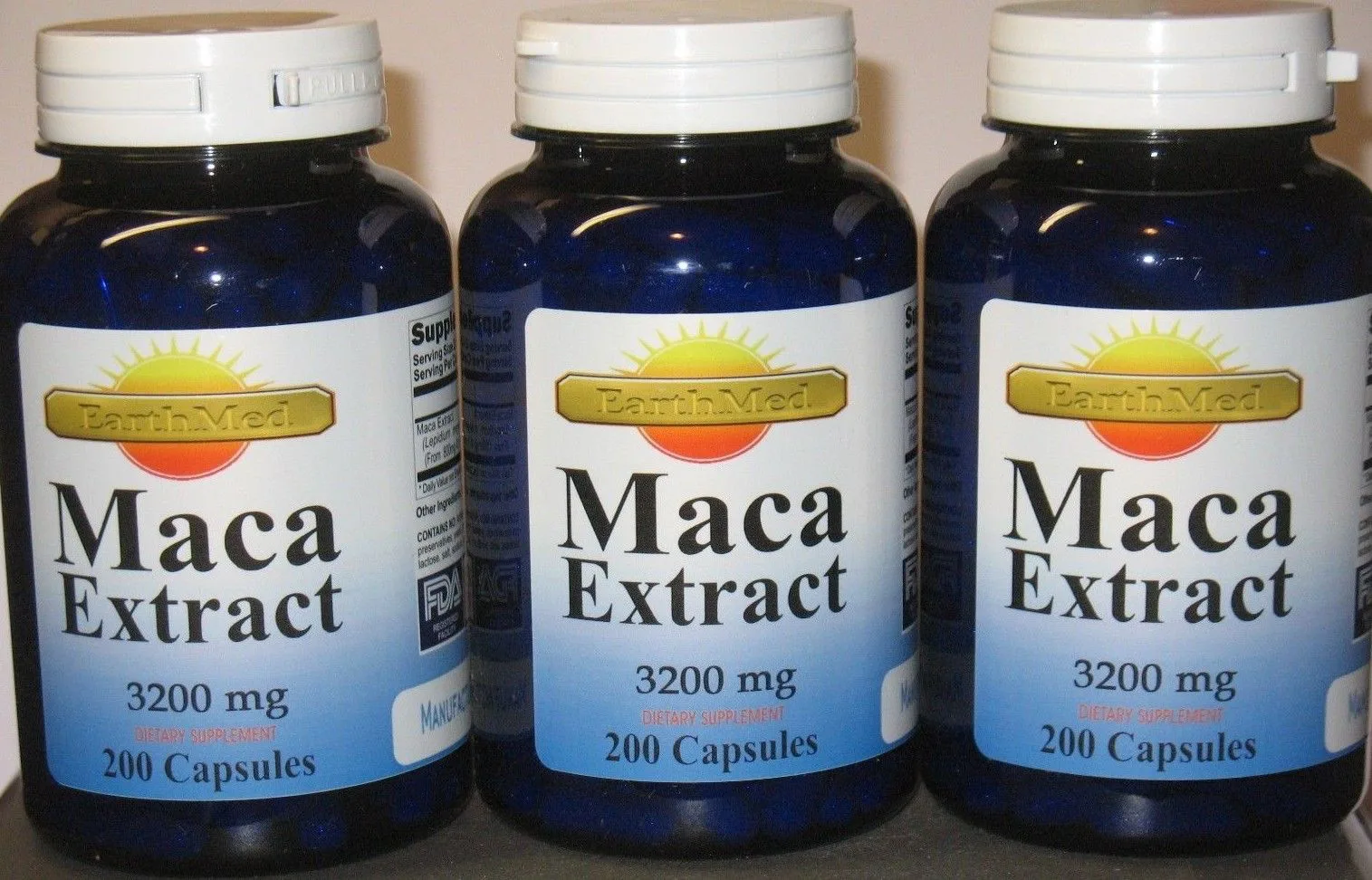 Maca Root Extract High Potency 3200 mg 600