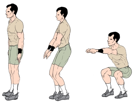 bodyweight squats