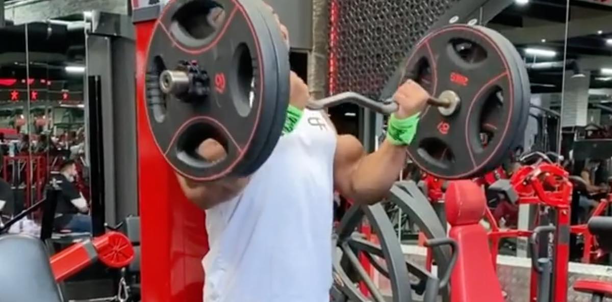 Larry Wheels and James Harrison Want to Do a Strict Curl Contest | BarBend